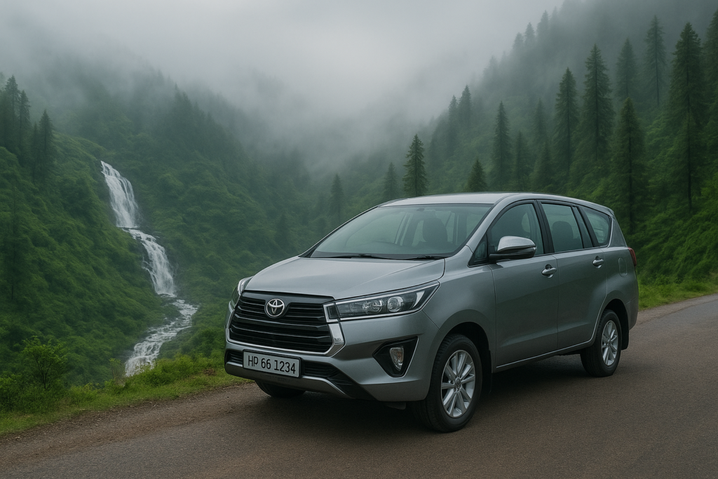 Hire Innova for Mussoorie