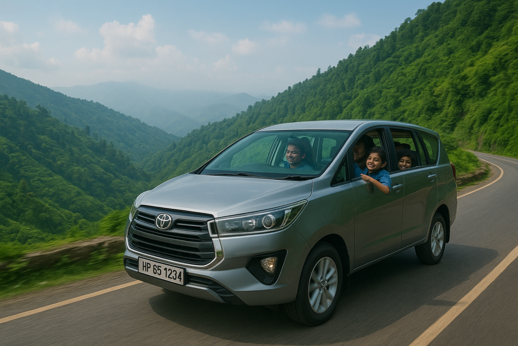 Book Innova for Family Trip