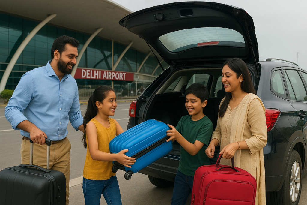 Airport Car Rental Delhi