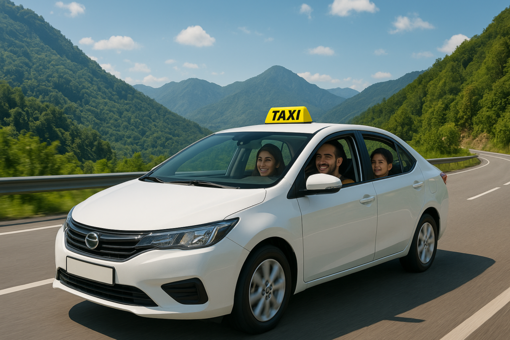 Taxi Hire for Family Trip
