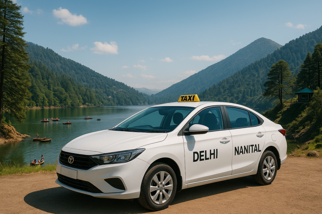 Book Taxi from Delhi to Nainital