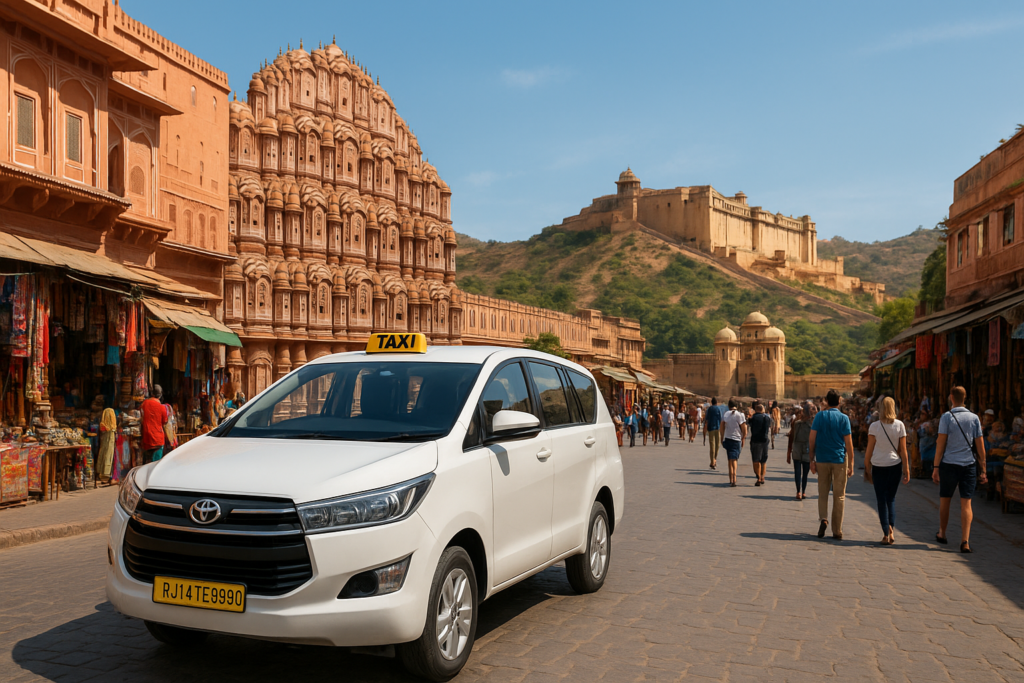 Book Taxi from Delhi to Jaipur