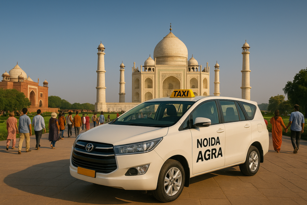 Book Taxi from Noida to Agra