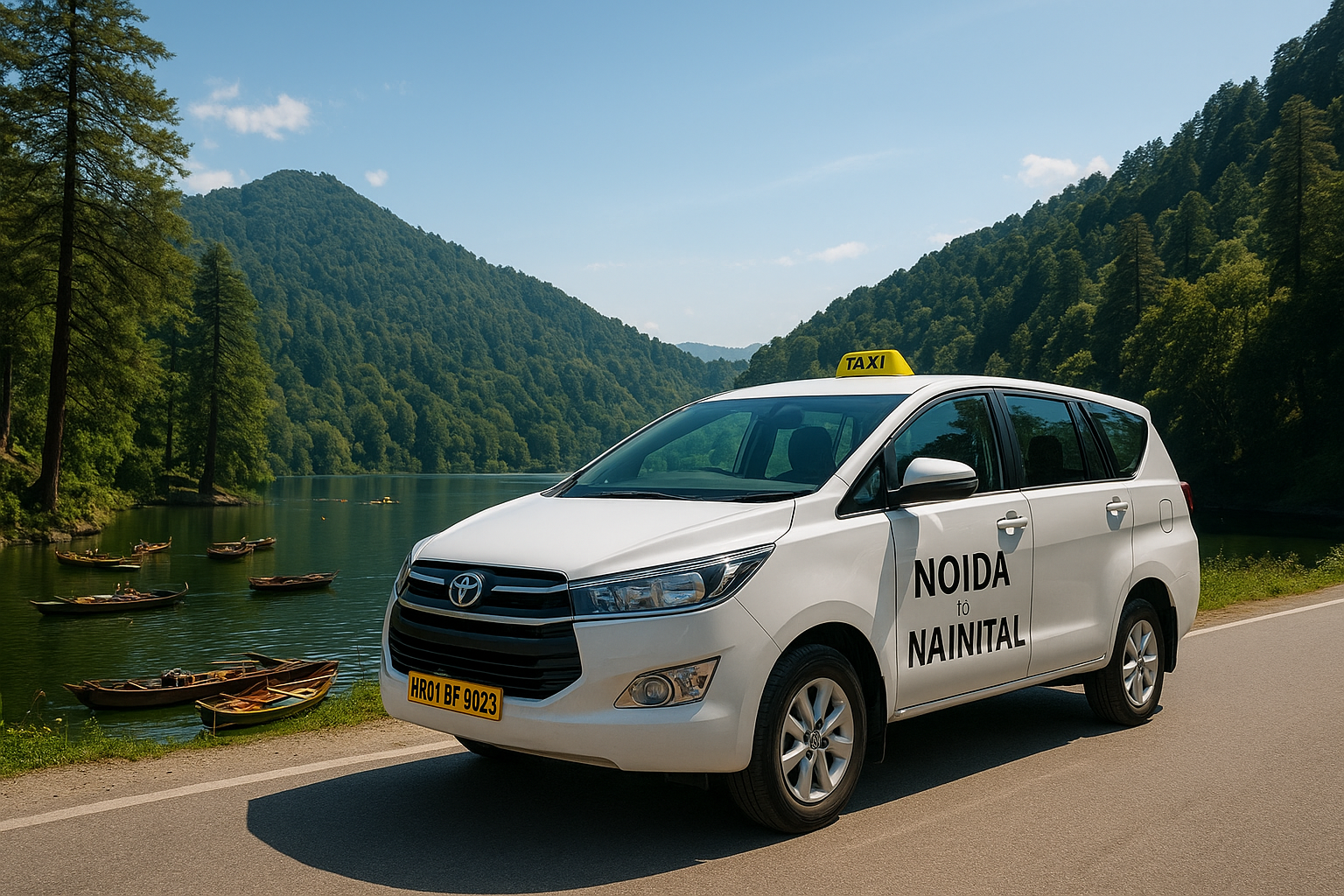 Book Taxi from Noida to Nainital