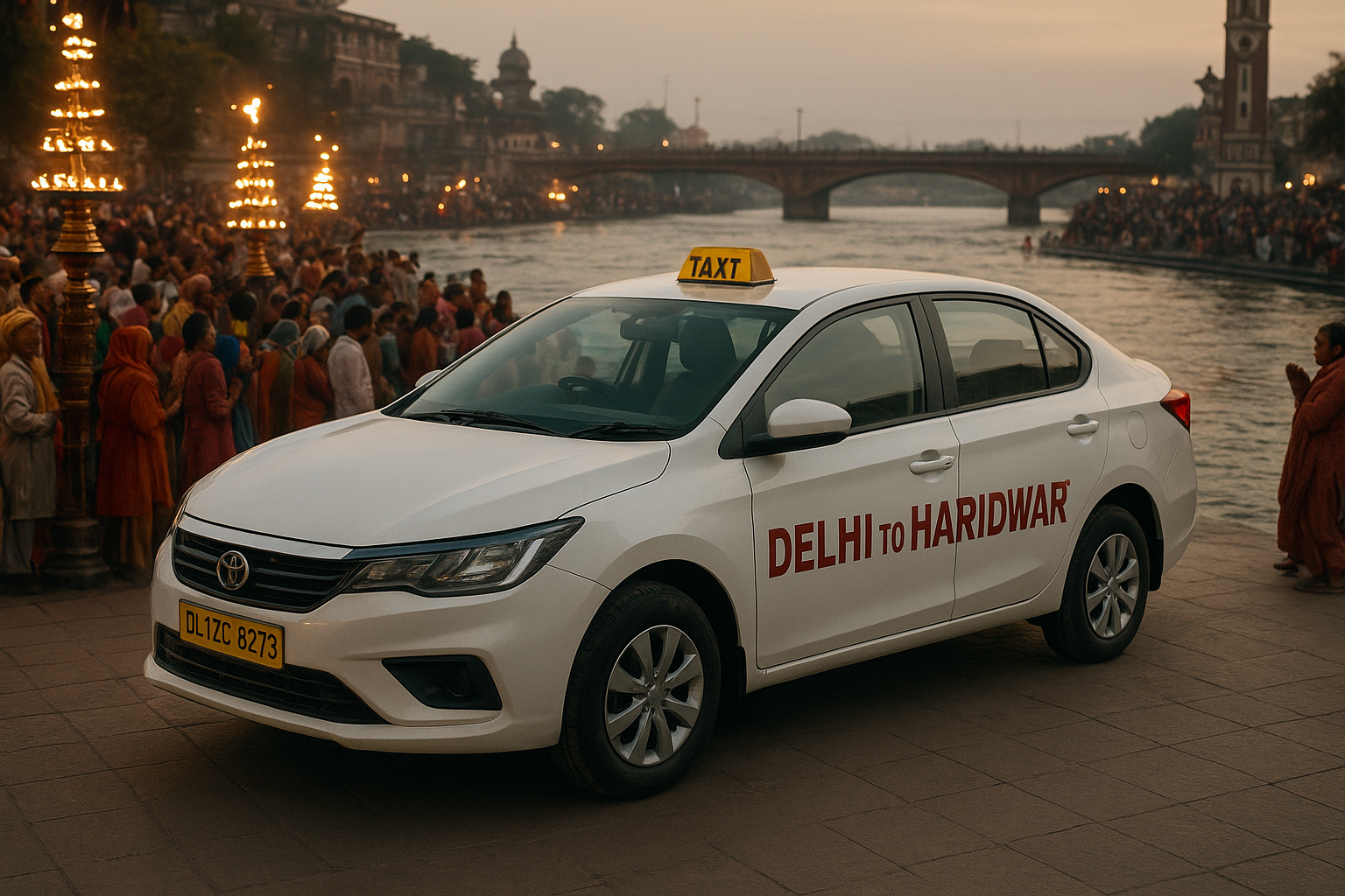 Book Delhi to Haridwar Cab